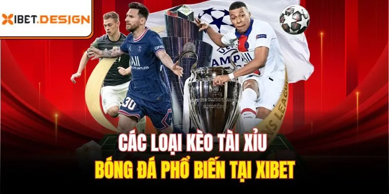 Các loại kèo tài xỉu bóng đá phổ biến tại Xibet
