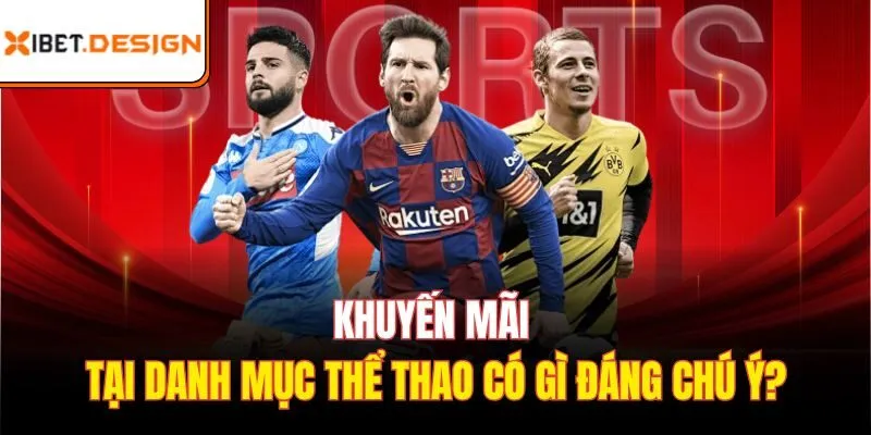 Khuyến mãi tại danh mục thể thao có gì đáng chú ý?